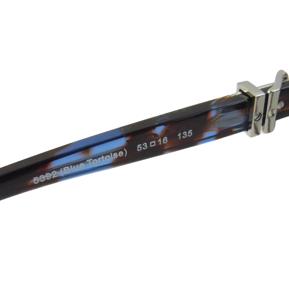 COACH コーチ HC6087F ウェリントン ユニバーサルフィット 眼鏡 メガネ アイウェア フレーム：ブルー系、ブラウン系 53□16　135【中古】