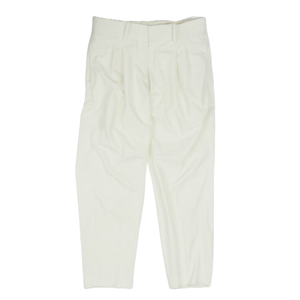 リトルビッグ LB171-PT05 2-Tuck Tapered Trousers ワイド スラックス パンツ ホワイト系 1【中古】