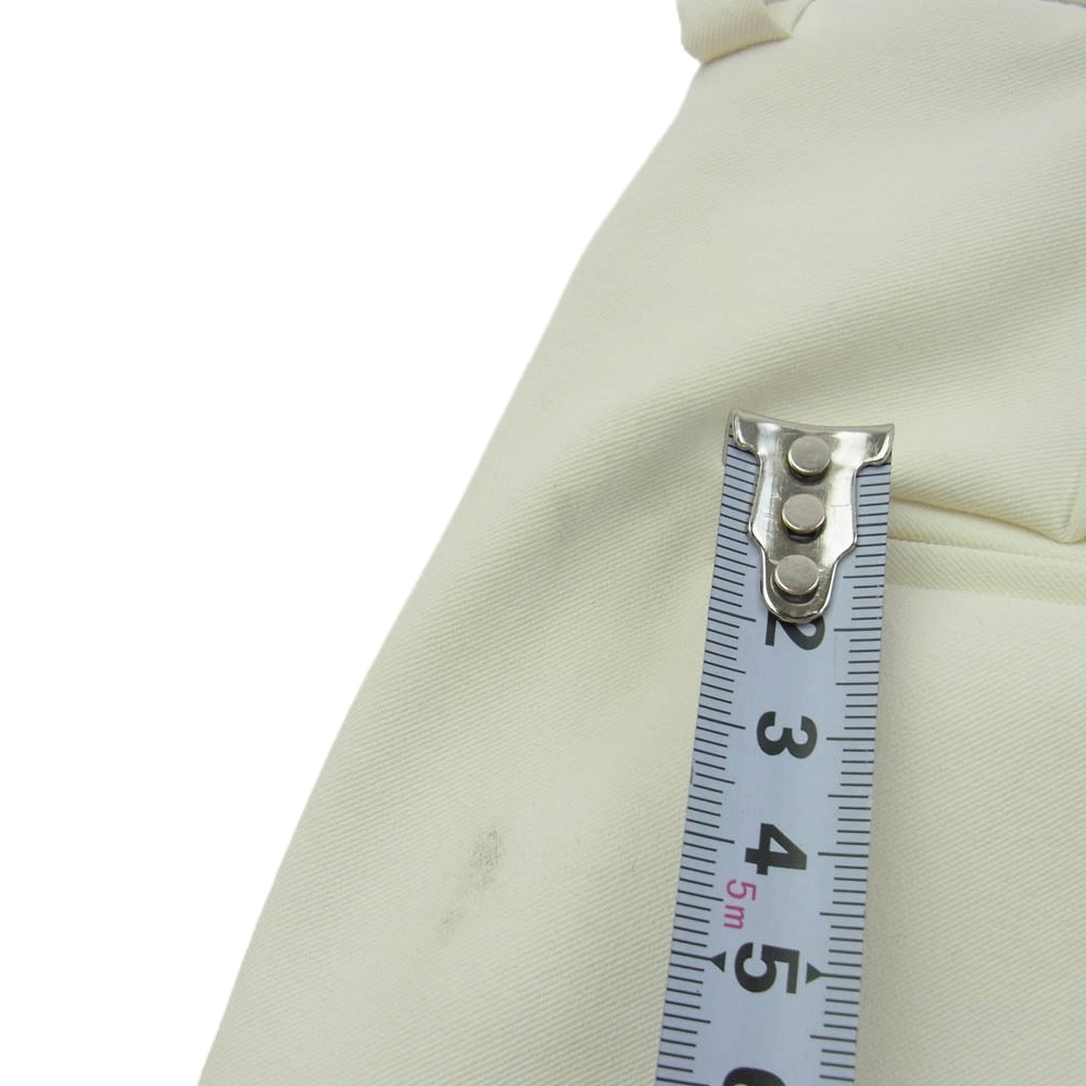 リトルビッグ LB171-PT05 2-Tuck Tapered Trousers ワイド スラックス パンツ ホワイト系 1【中古】