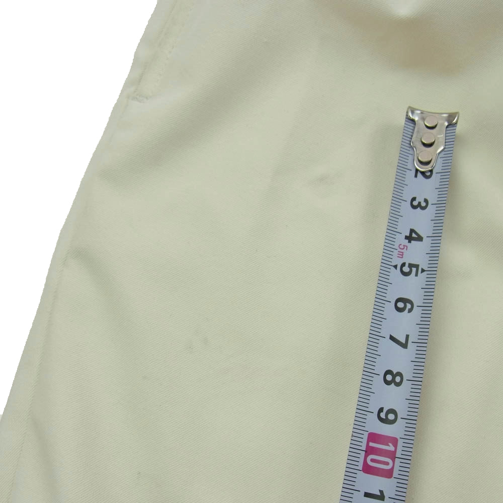 リトルビッグ LB171-PT05 2-Tuck Tapered Trousers ワイド スラックス パンツ ホワイト系 1【中古】