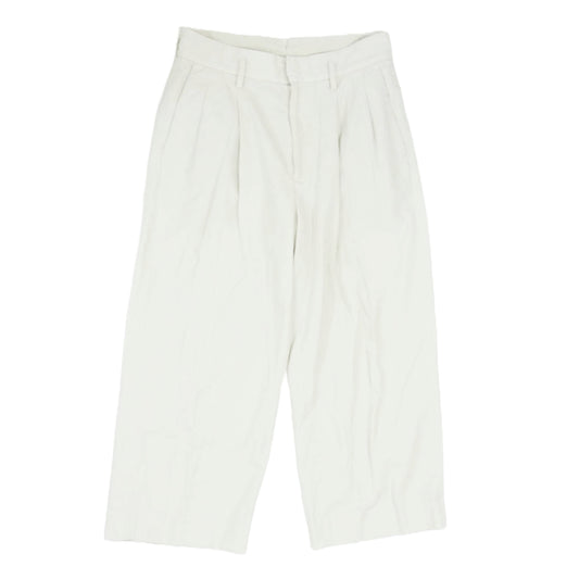 ウル 20SS 20SCG08 COTTON GABARDINE 2TUCK PANTS コットン ギャバ 2タック パンツ オフホワイト系 1【中古】