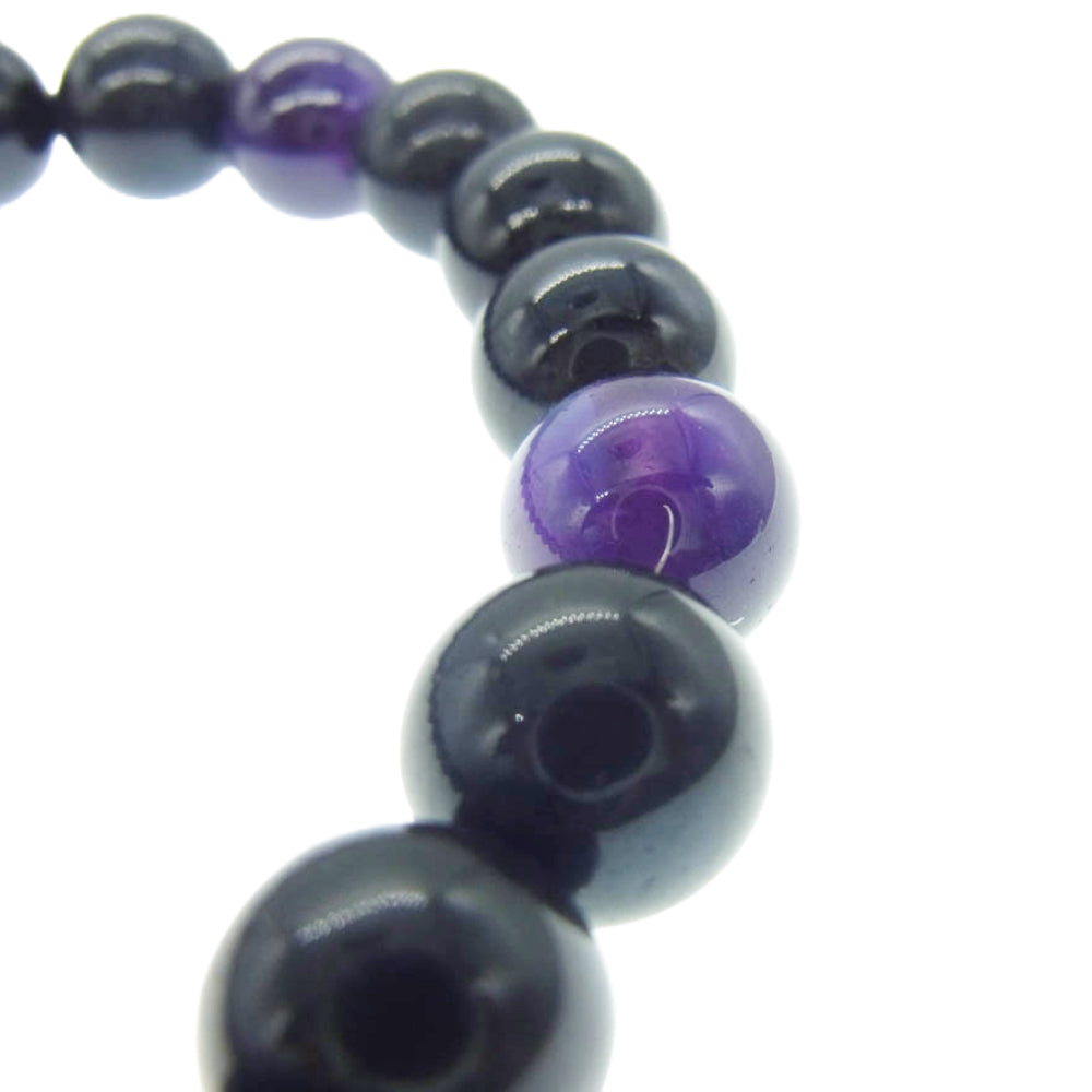 TRAVIS WALKER トラヴィスワーカー 10mm ビーズ ブレスレット ブラック系【中古】