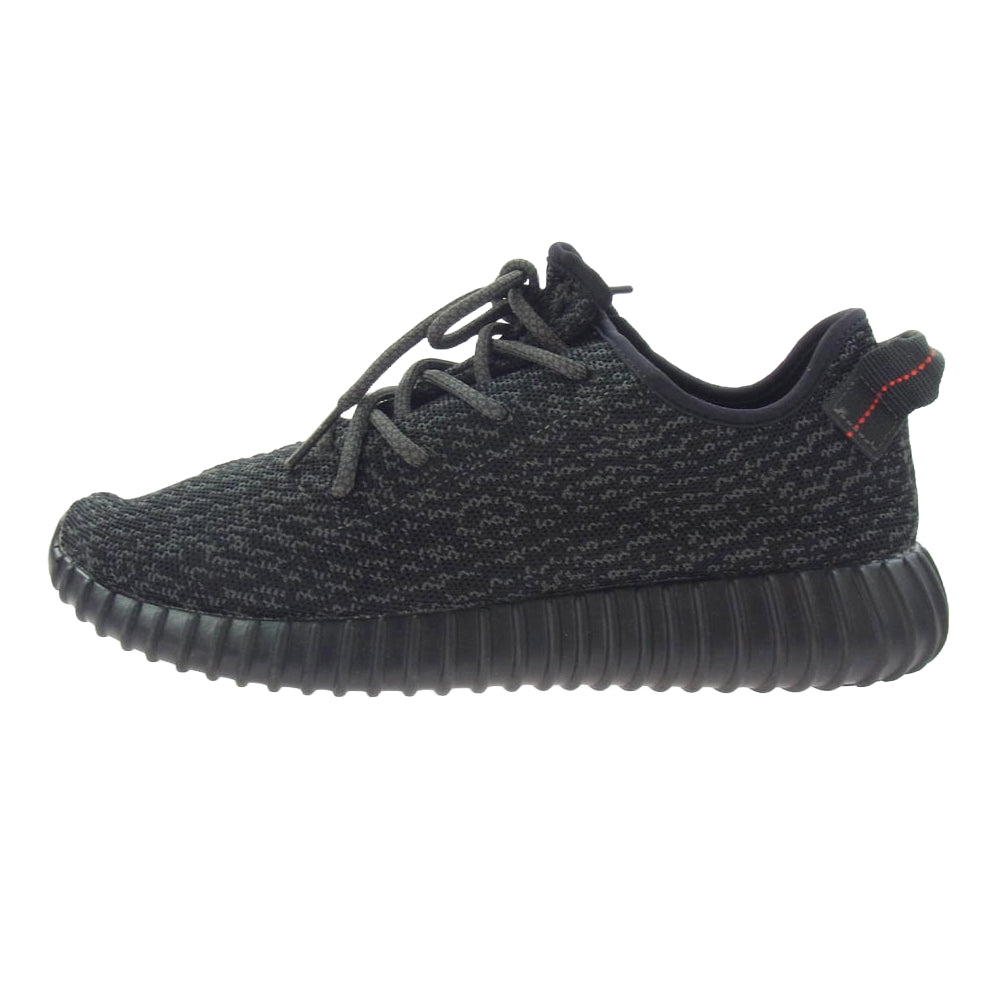 adidas アディダス AQ2659 YEEZY Boost 350 Pirate Black イージーブーストパイレーツブラック スニーカー ブラック系 28cm【中古】
