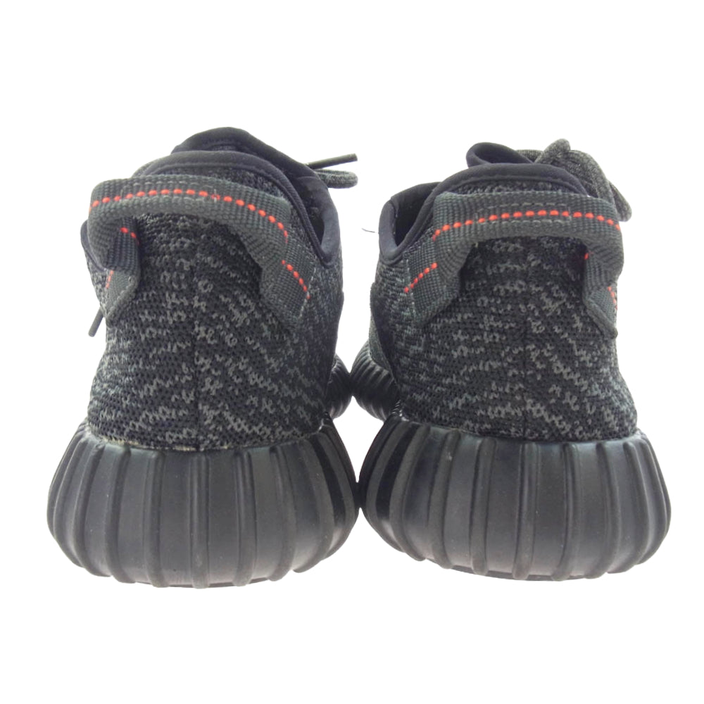adidas アディダス AQ2659 YEEZY Boost 350 Pirate Black イージーブーストパイレーツブラック スニーカー ブラック系 28cm【中古】