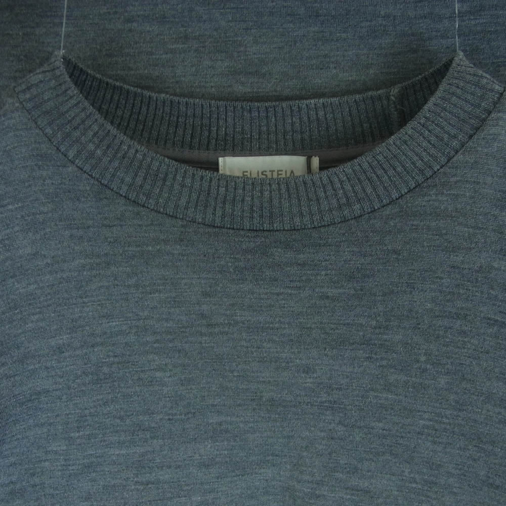 フリストフィア WW01016 Washable Wool Loose Fit Pull Over ウォッシャブル ウール ルーズフィット プルオーバー ニット グレー系 3【中古】
