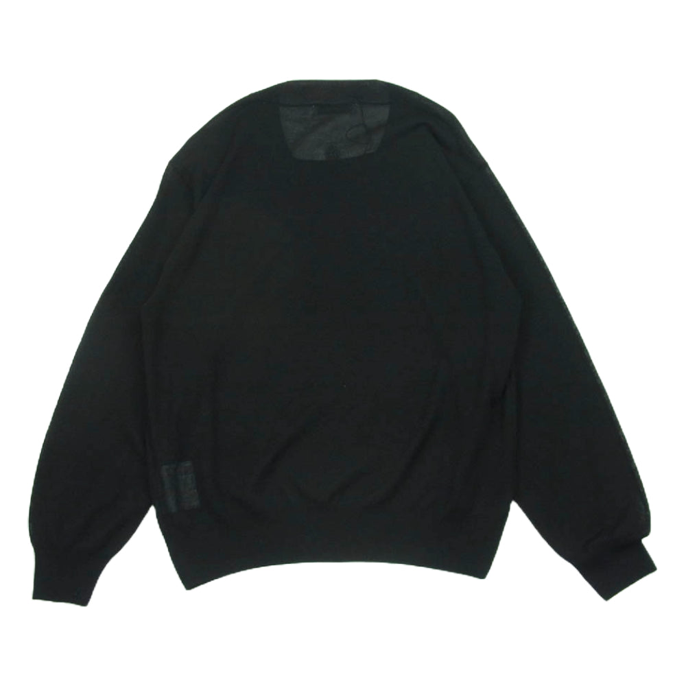 ソウシオオツキ 24SS S24SS14KNT SQUARE NECK KNIT スクエア ネック ニット ブラック系 44【中古】