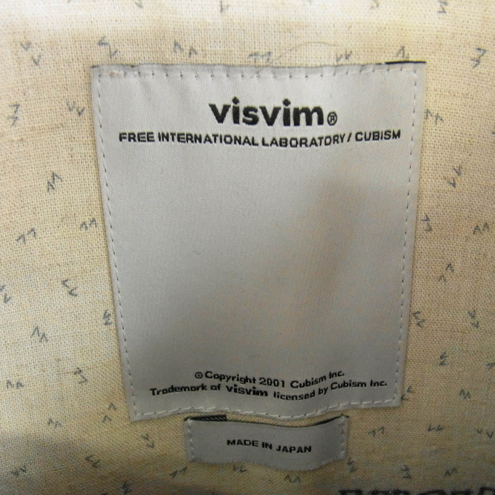 VISVIM ビズビム 15AW 0115205013017 COMMODORE COAT MELTON WOOL メルトン ウール ダッフル コート ネイビー S ネイビー系 1【中古】