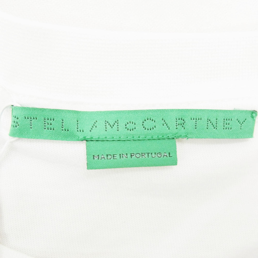 Stella McCartney ステラマッカートニー 6018493SPY41 LET THE SUN SHINE プリント Tシャツ 半袖 ホワイト系 M【新古品】【未使用】【中古】