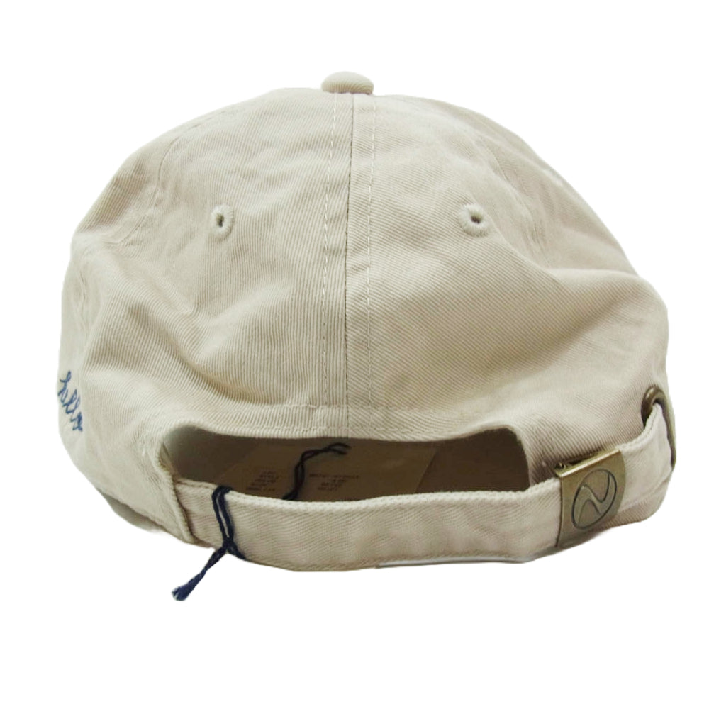 MADISON BLUE マディソンブルー MB241-9102EX B CAP ロゴ 刺繍 キャップ ベージュ系 F【新古品】【未使用】【中古】