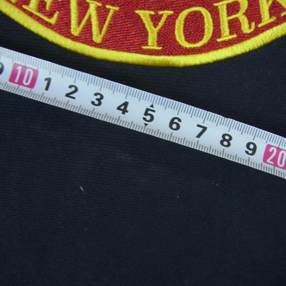 Champion チャンピオン C8-U005 カレッジ刺繍 リバースウィーブ スウェット トレーナー 中国製 ダークネイビー系 XL【中古】