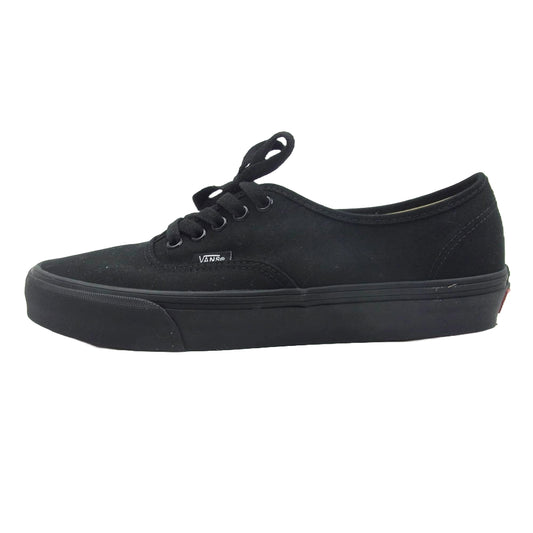 VANS バンズ VN000EE3BKA AUTHENTIC オーセンティック ローカット スニーカー ブラック系 27.5cm【美品】【中古】