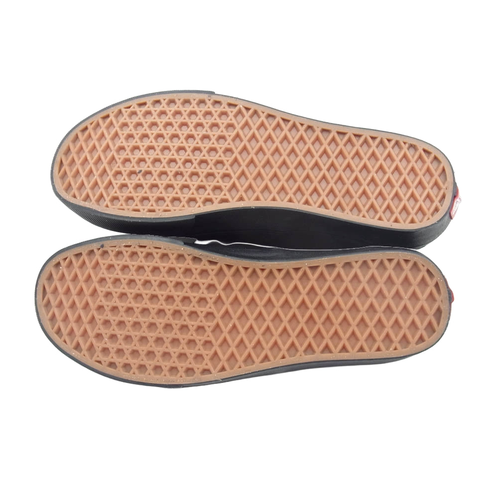 VANS バンズ VN000EE3BKA AUTHENTIC オーセンティック ローカット スニーカー ブラック系 27.5cm【美品】【中古】