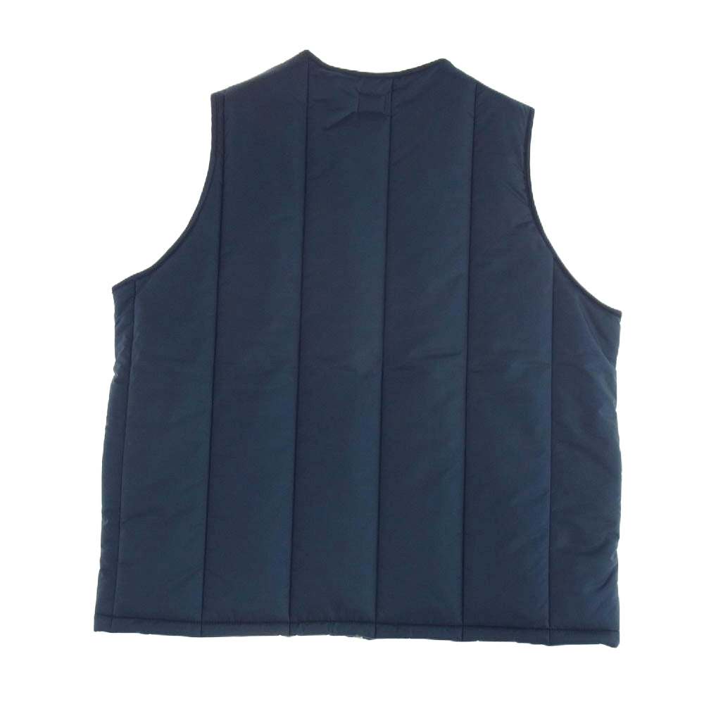 ネセサリーオアアンネセサリー JACKSON VEST 中綿 ベスト ネイビー系 2【中古】