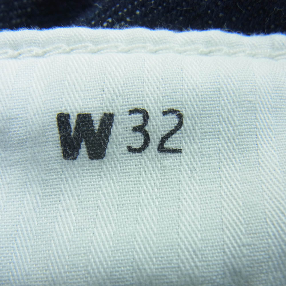 Levi's リーバイス 0022W-0000 JAPAN LIMITED DENIM SLACKS ジャパン リミテッド デニム パンツ スラックス インディゴブルー系 W32 L30【中古】