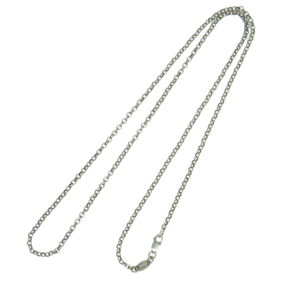 CHROME HEARTS クロムハーツ（原本無） NECKCHAIN R20 20inch 20インチ ロールチェーン ネックレス シルバー系【中古】