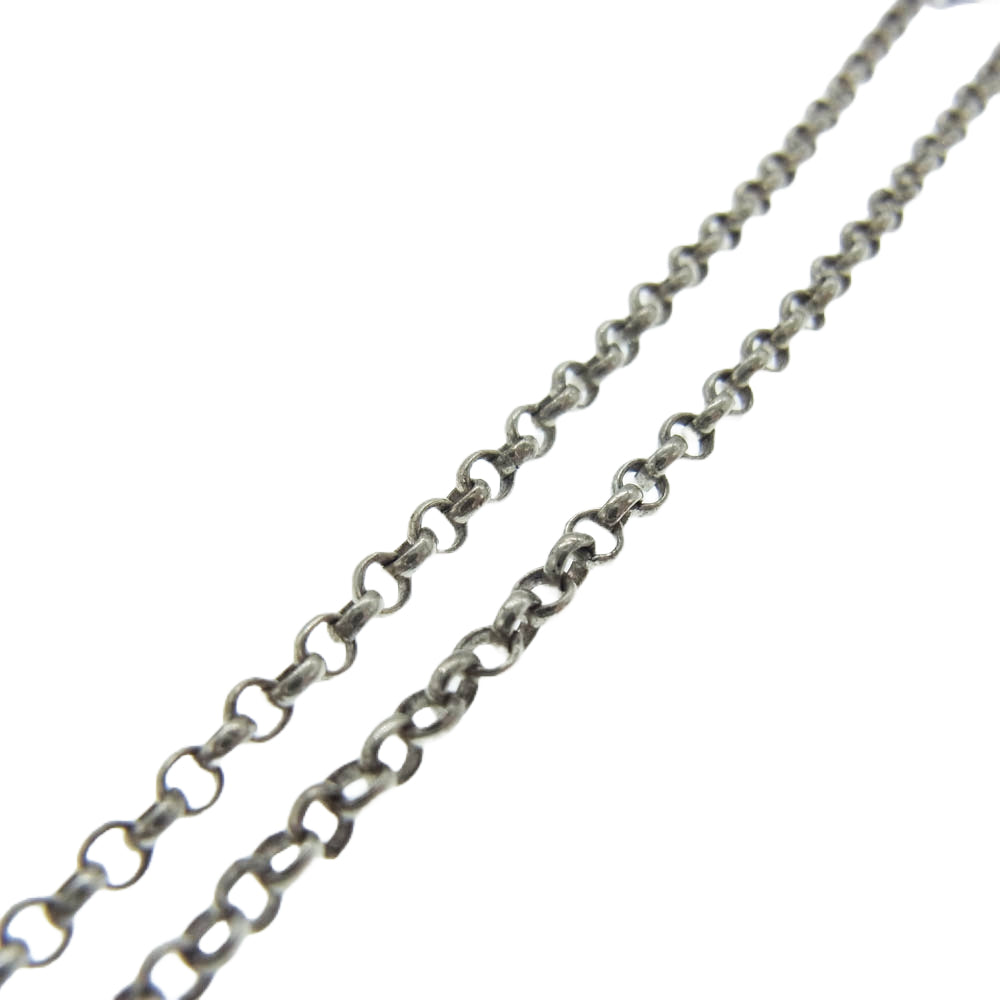 CHROME HEARTS クロムハーツ（原本無） NECKCHAIN R20 20inch 20インチ ロールチェーン ネックレス シルバー系【中古】