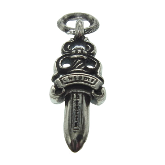 CHROME HEARTS クロムハーツ（原本無） #5 DAGGER ダガー チャーム ペンダントトップ シルバー系【中古】