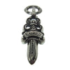 CHROME HEARTS クロムハーツ（原本無） #5 DAGGER ダガー チャーム ペンダントトップ シルバー系【中古】