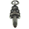 CHROME HEARTS クロムハーツ（原本無） #5 DAGGER ダガー チャーム ペンダントトップ シルバー系【中古】