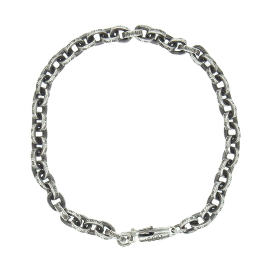 CHROME HEARTS クロムハーツ（原本無） PAPER CHAIN 7inch 7インチ ペーパーチェーン ブレスレット シルバー系【中古】