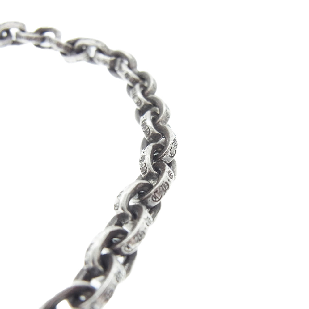CHROME HEARTS クロムハーツ（原本無） PAPER CHAIN 7inch 7インチ ペーパーチェーン ブレスレット シルバー系【中古】