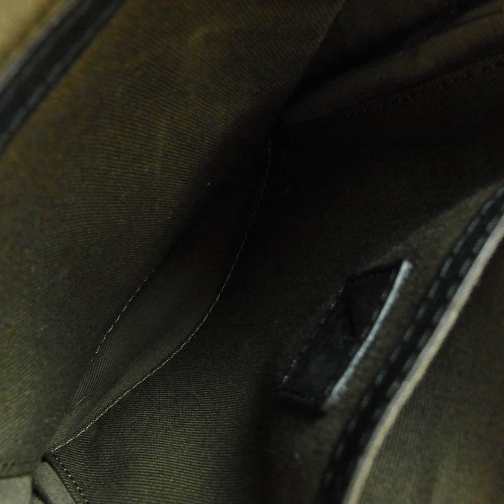 土屋鞄製造所 Gadget ガジェット レザー ビッグポケット ウエストポーチ ブラック系【中古】