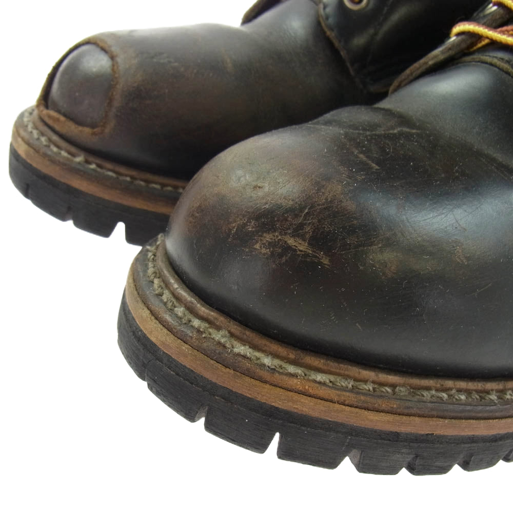 RED WING レッドウィング Z41 PT91 USA製 ロガーブーツ ブラック系 8.5【中古】