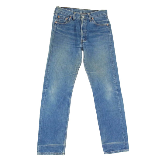 Levi's リーバイス 90's 501 ボタンフライ デニムパンツ インディゴブルー系 30【中古】