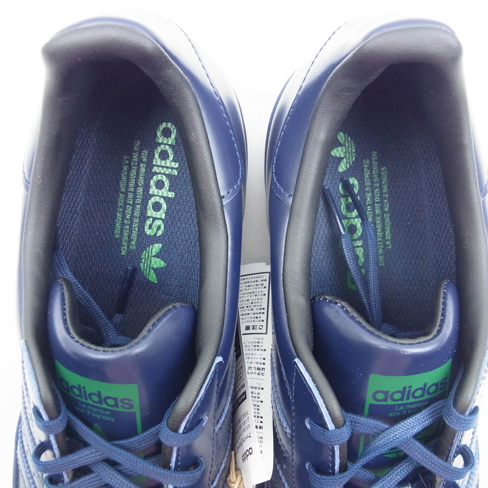 adidas アディダス IG8665 SUPERSTAR スーパースター レザー スニーカー ネイビー系 27.5cm【極上美品】【中古】