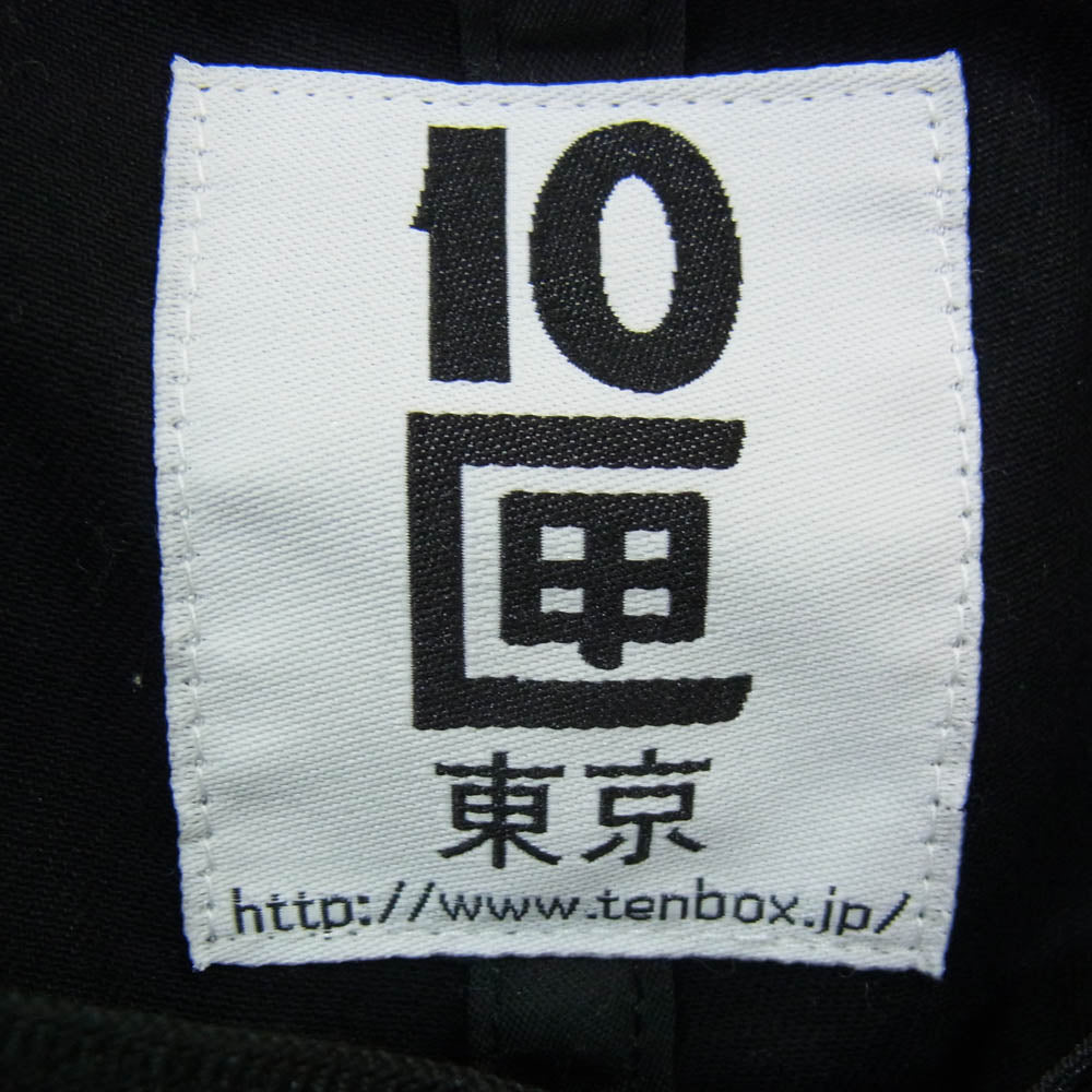 10匣 テンボックス 22SS BELL HAT ベルハット バケットハット 帽子 ブラック系【中古】