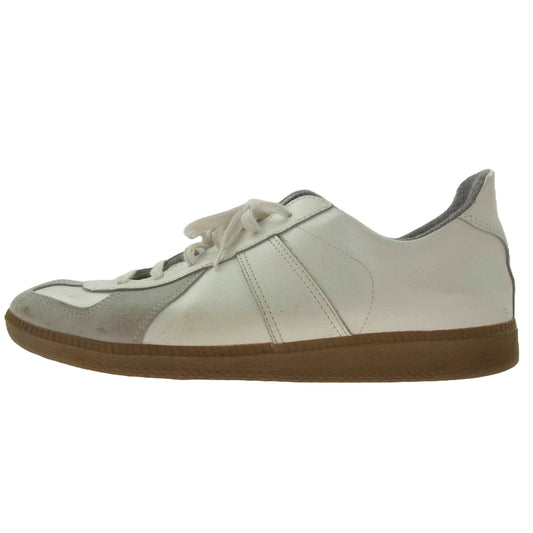 ジャーマントレーナー BW SPORT ミリタリー スニーカー ホワイト系 28cm【中古】