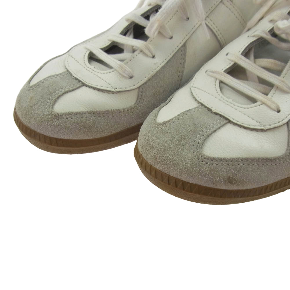 ジャーマントレーナー BW SPORT ミリタリー スニーカー ホワイト系 28cm【中古】