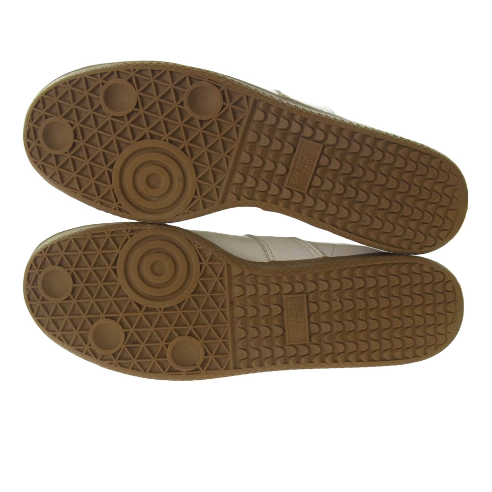 ジャーマントレーナー BW SPORT ミリタリー スニーカー ホワイト系 28cm【中古】