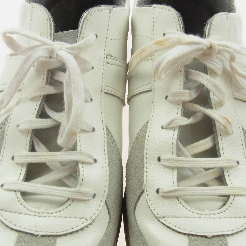 ジャーマントレーナー BW SPORT ミリタリー スニーカー ホワイト系 28cm【中古】