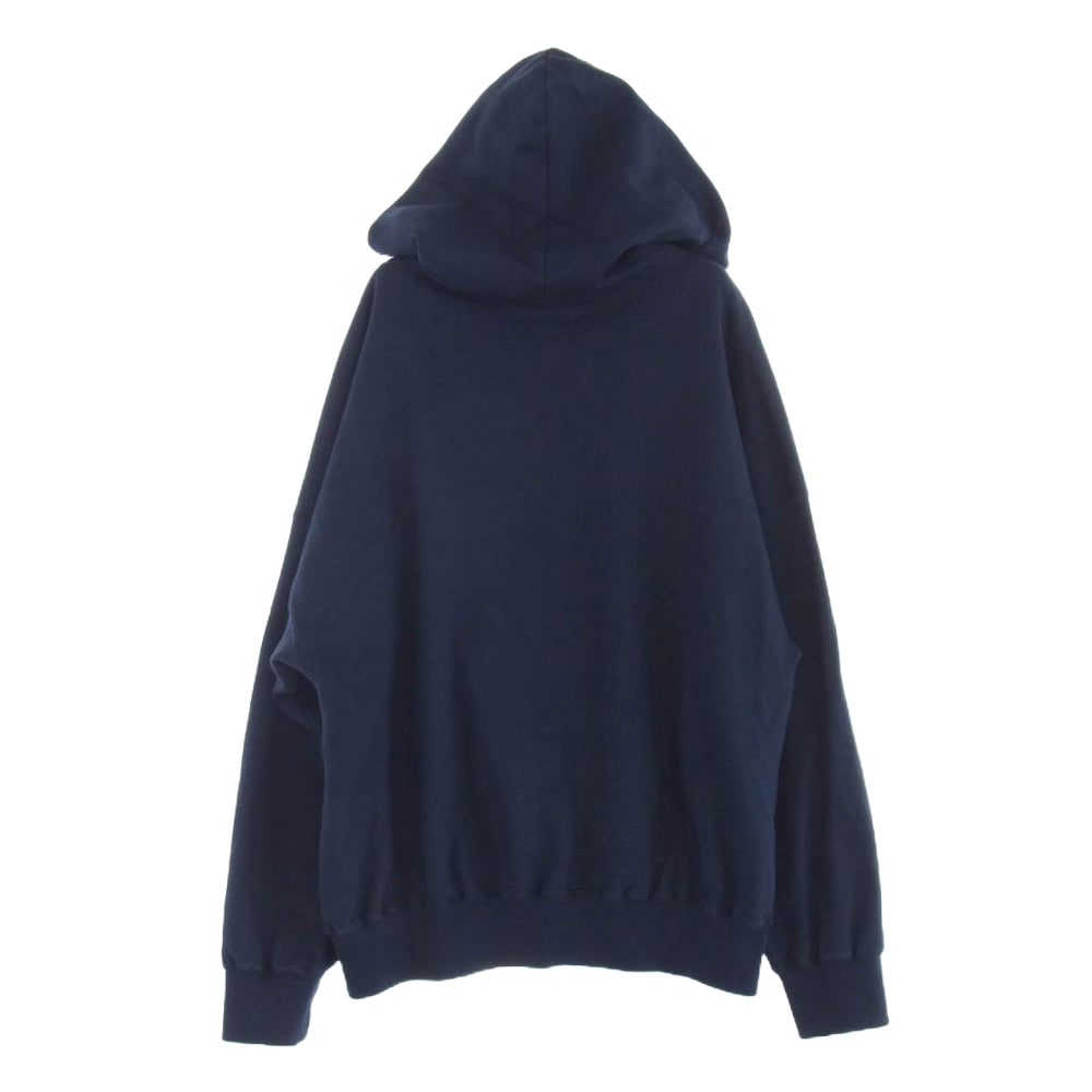 ティー 23AW TTT0FH-2023PW-CT01 × OLD FOLK HOUSE Studs Hoodie スタッズ プルオーバー パーカー ネイビー系 L【中古】