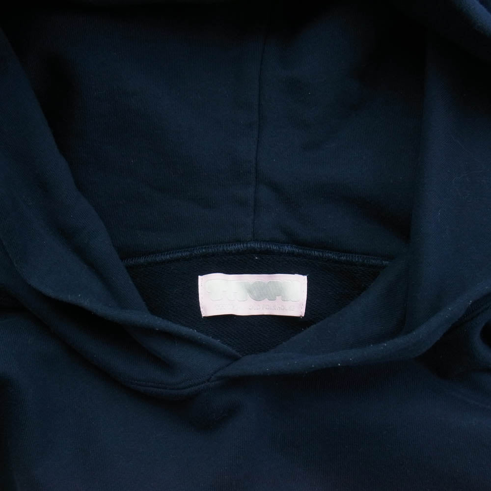 ティー 23AW TTT0FH-2023PW-CT01 × OLD FOLK HOUSE Studs Hoodie スタッズ プルオーバー パーカー ネイビー系 L【中古】