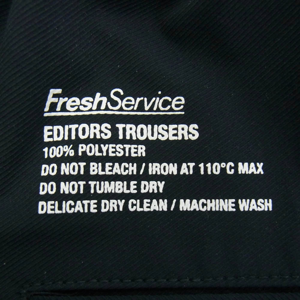FreshService フレッシュサービス FSW-22-CT 167R HOUYHNHNM EDITORS TROUSERS フイナム エディターズ トラウザーズ パンツ ネイビー系 M【中古】