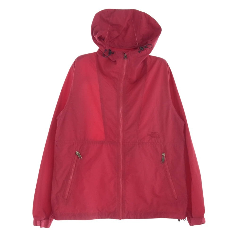 THE NORTH FACE ノースフェイス NPW21230 COMPACT JACKET コンパクト ナイロン ジャケット ワインレッド系 L【中古】
