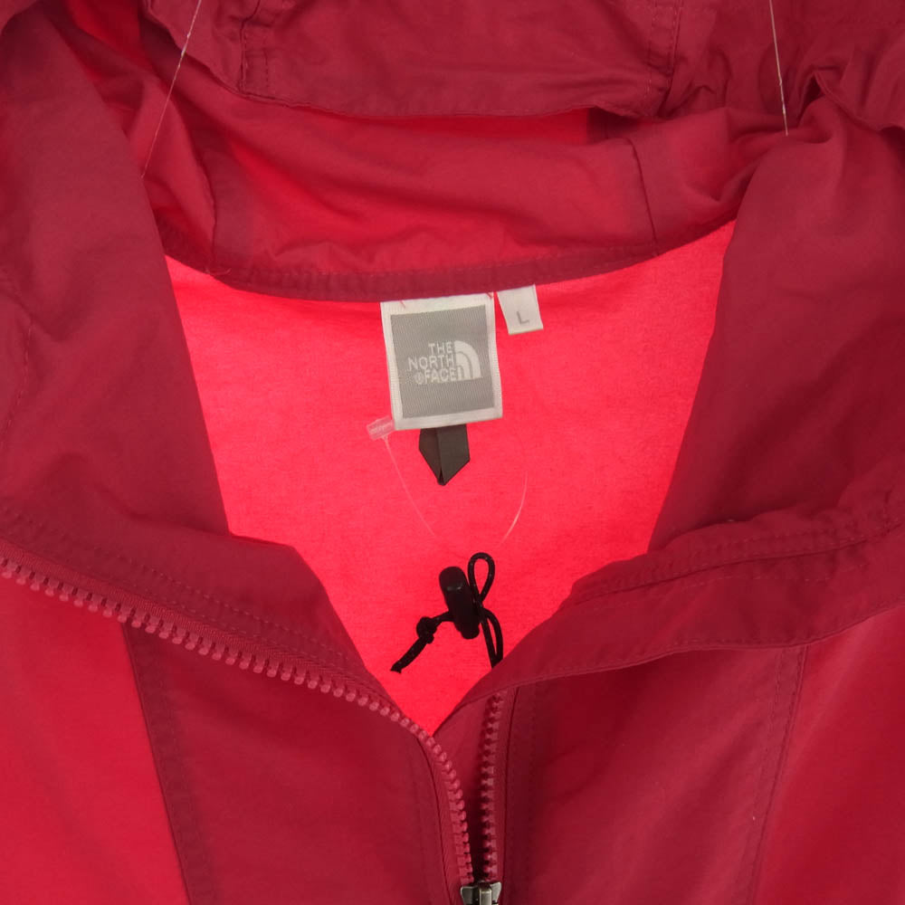 THE NORTH FACE ノースフェイス NPW21230 COMPACT JACKET コンパクト ナイロン ジャケット ワインレッド系 L【中古】