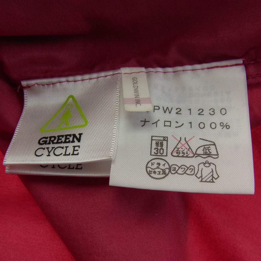 THE NORTH FACE ノースフェイス NPW21230 COMPACT JACKET コンパクト ナイロン ジャケット ワインレッド系 L【中古】