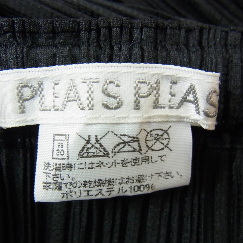 PLEATS PLEASE プリーツプリーズ イッセイミヤケ PP41-JG635 プリーツ加工 マーメイド ロング スカート ブラック系 3【中古】