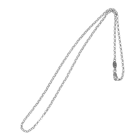 CHROME HEARTS クロムハーツ（原本無） NECKCHAIN R16 ロールチェーンネックレス 16inch シルバー系【中古】