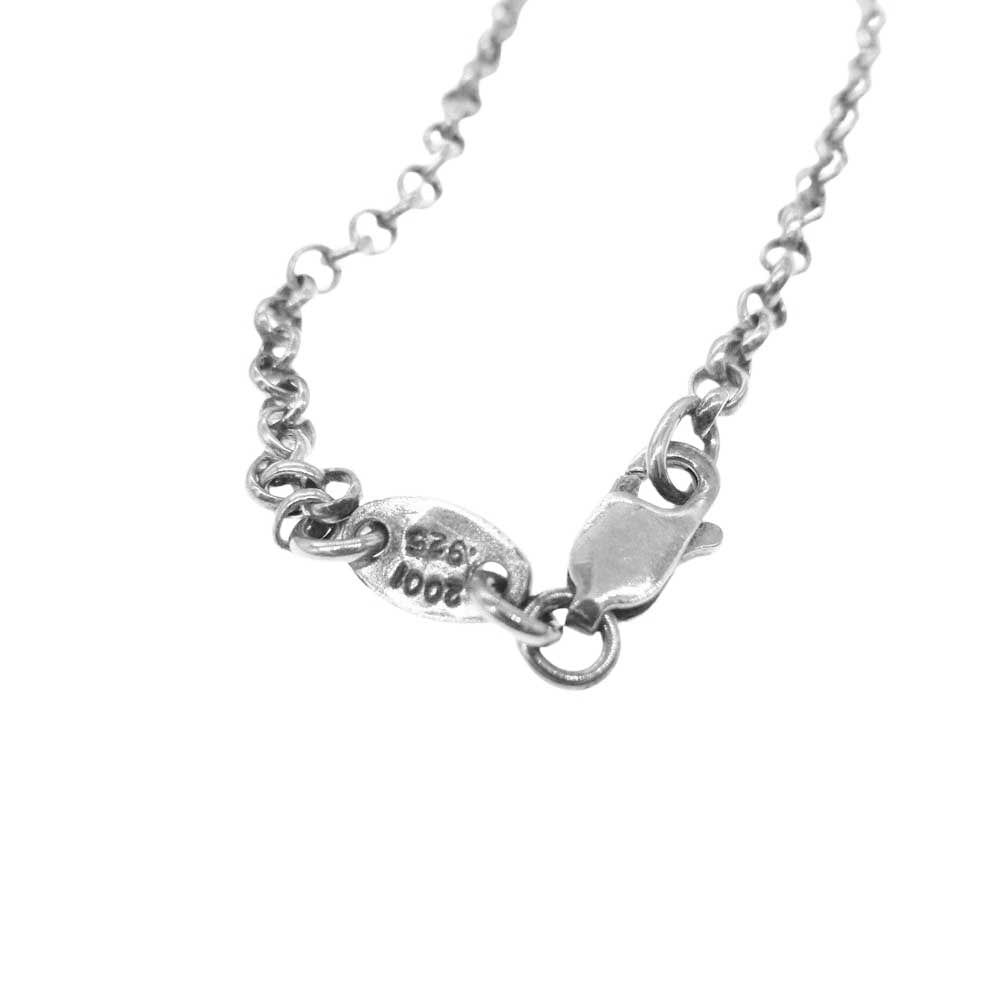 CHROME HEARTS クロムハーツ（原本無） NECKCHAIN R16 ロールチェーンネックレス 16inch シルバー系【中古】