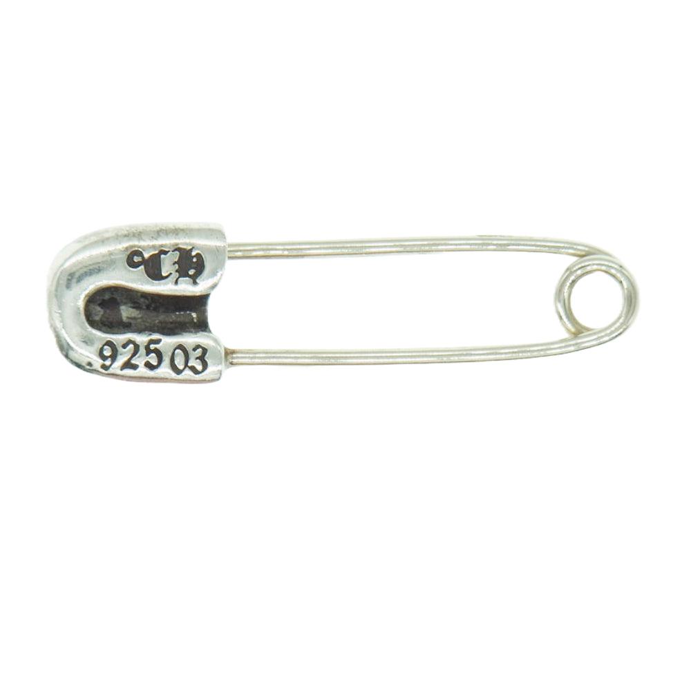 CHROME HEARTS クロムハーツ（原本無） SAFETY PIN SM 1DIA スモールセーフティピン １ダイヤ シルバー系【中古】