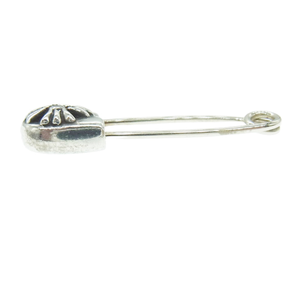 CHROME HEARTS クロムハーツ（原本無） SAFETY PIN SM 1DIA スモールセーフティピン １ダイヤ シルバー系【中古】