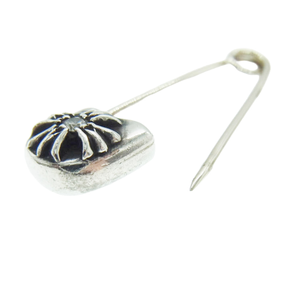 CHROME HEARTS クロムハーツ（原本無） SAFETY PIN SM 1DIA スモールセーフティピン １ダイヤ シルバー系【中古】