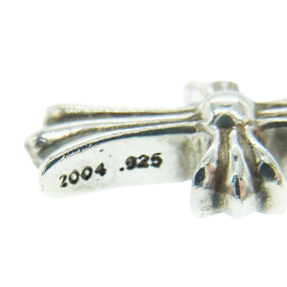 CHROME HEARTS クロムハーツ（原本無） CRS BBYFAT P DMND ベイビーファット パヴェ ダイヤ クロス チャーム ペンダントトップ シルバー系【中古】