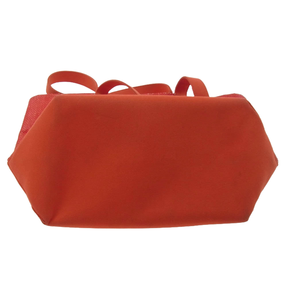 Supreme シュプリーム 20SS RAFFIA TOTE BAG ラフィア トート バッグ レッド系【中古】