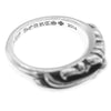 CHROME HEARTS クロムハーツ（原本無） BABY CLASSIC ベイビークラシック フローラルクロス リング シルバー系 9号【中古】