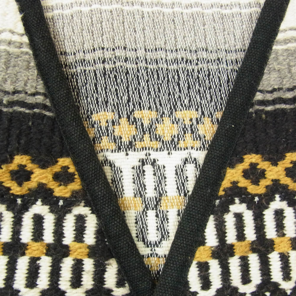 COOTIE クーティー SAGUARO ベスト サグアロ ネイティブ柄 メキシカン ベスト ブラック系 サイズ表記無【中古】